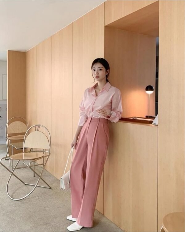 Blush Pink Tailored Co-ord Set