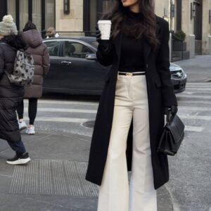 Long Black Overcoat