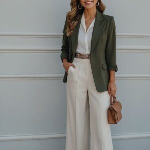 Earth-Tone Elegance Look