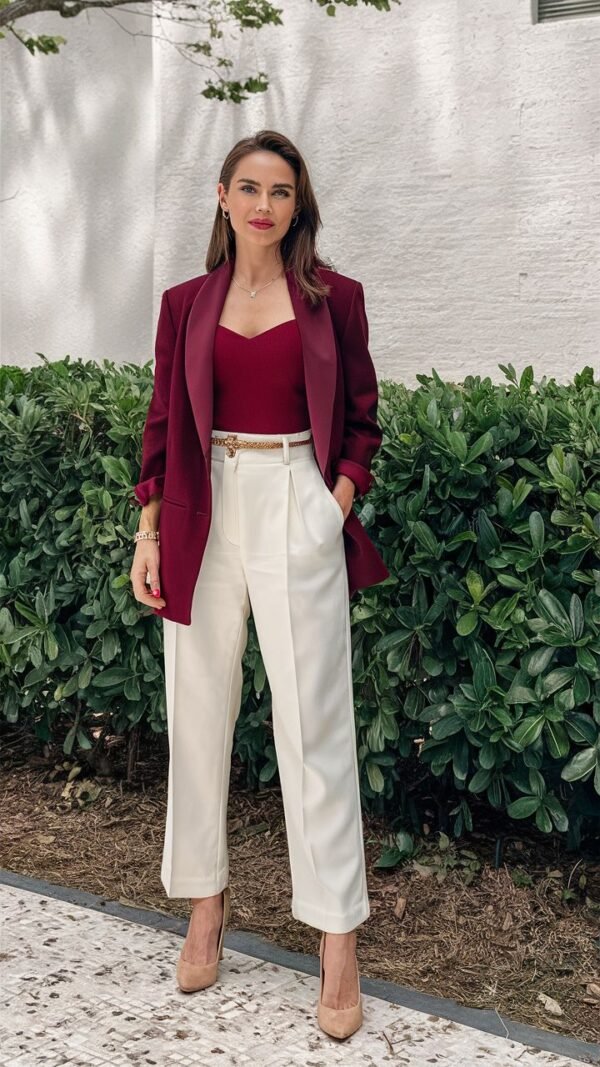 Burgundy Power Combo