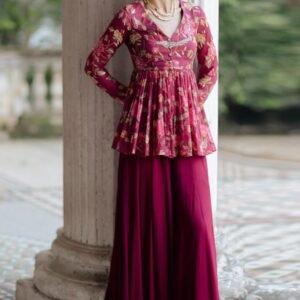 Berry Bloom Peplum Set